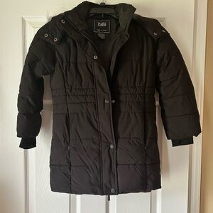 ZSHOW Youth Girls’ Lined Soft Fleece Puffer Coat w/Pockets & Hood ~ Size 6-7